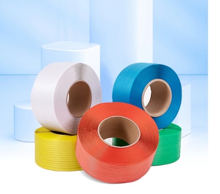 เทปบรรจุ PP เทปผูก PP เทปบรรจุ PP 8.5kg/ roll meter: 1000-7000m วัตถุดิบ: PP โพลีโปรพีเลน