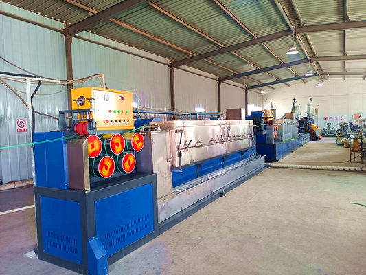 เครื่องจักรพลาสติก ความเร็วสูง PP Strapping Machine PP Strapping Line การผลิตความกว้าง 5-19 มม