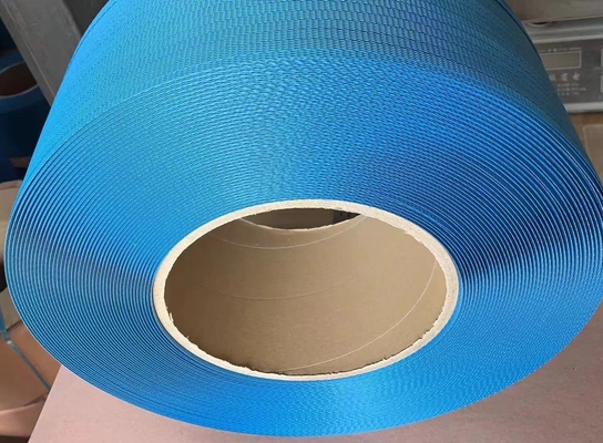Schneider Electrical PP Strap Band Extrusion Line พร้อมเครื่องปั่นอัตโนมัติและมือ
