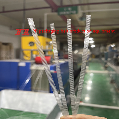 เครื่องจักรพัสดุบรรจุ PP พลาสติก extruder PP สายการผลิต strapping ระบบควบคุม