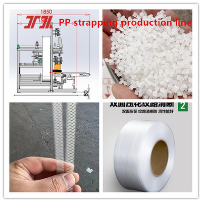 ระบบควบคุม PLC ของสายการผลิต PP strapping extruder พลาสติก
