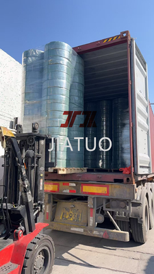 สายการผลิตพลาสติก PET แบบคัดลอกสองแบบที่มีระบบควบคุม PLC