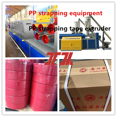 โรงงานผลิต PP สายการผลิต PP สายการผลิต PP สายการผลิต PP Extruder สําหรับ 2-12 PP สายการ