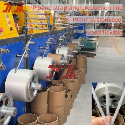 เครื่องเติมใช้กรอง PP Belt Strapping Machine กับระบบควบคุม PLC 5-19mm