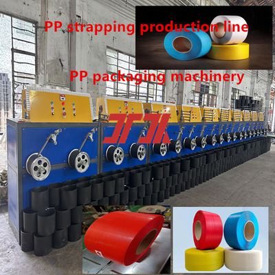 5-19 มม เครื่องทําเข็มขัด PP ที่กําหนดเอง สําหรับ PP Strapping ใช้สําหรับกระเป๋าบรรทุกเบา ไม้ 50-350 กิโลกรัม ความแข็งแรง