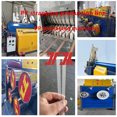 5-19mm เครื่องปัก PP สกรูเดียว PP extruder สําหรับระบบควบคุม PLC และง่ายในการใช้งาน