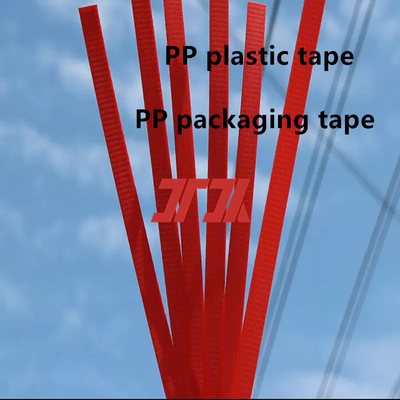 ขายปลีกเทปพลาสติก PP ขนาด 5-15 มิลลิเมตร เทปบรรจุ PP เทปผูกเชือก PP สําหรับเครื่องบอลลิงความเร็วสูง