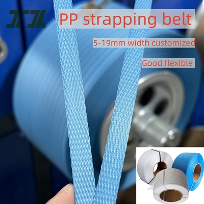 อุตสาหกรรม Custom Pp Strap พอลิโพรพีเลนบรรจุพลาสติกการใช้งานสําหรับมือและอัตโนมัติ