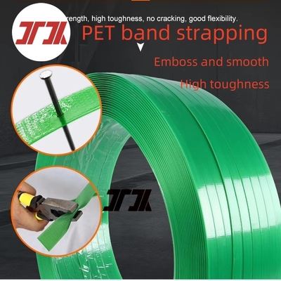 160m/min ความเร็วในการทํางาน เครื่องบด PET Strap Band ใช้วัสดุรีไซเคิล 100% ด้วยระบบควบคุม PLC