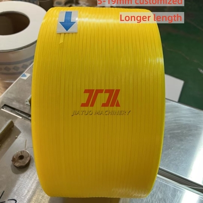 มือ / อัตโนมัติเครื่องใช้ Pp Strap Band โพลีโปรพีเลน พลาสติก Strapping Rolls 5-19mm ความกว้างตามต้องการ