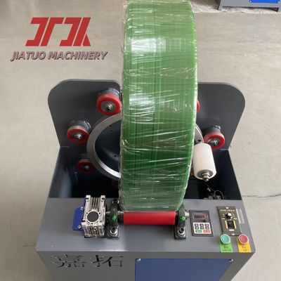 8-32mm ความกว้าง PP PET สายหนังกระดาษ kraft เครื่องกลมบรรจุ 550W INVT มอเตอร์