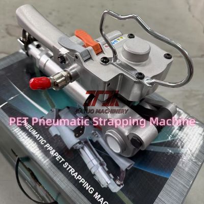 เครื่องรัดสายรัดแบบนิวแมติก ระบบเชื่อมด้วยความร้อน PET พร้อมวาล์วปรับได้