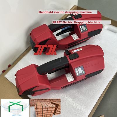 เครื่องมือติดสายไฟฟ้ามือถือ แบตเตอรี่ลิเดียม เครื่องติดสายไฟฟ้า PP และ PET เครื่องติดสาย