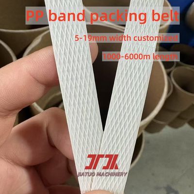 สายการผลิตพลาสติก Extruder 5-19mm PP Strap พร้อมเครื่องเปลี่ยน Schneider และเครื่องเปลี่ยนจอแบบไม่หยุด