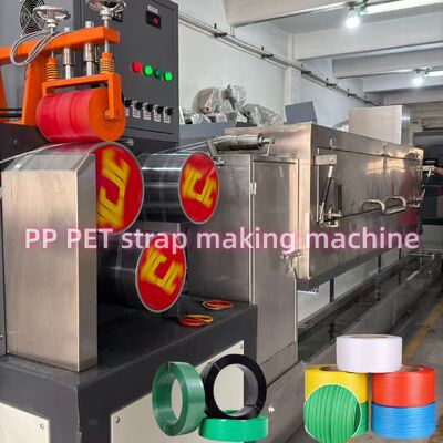 9-32 มม พลาสติก PET โพลีเอสเตอร์ สายผูกทําเครื่องบรรจุ สายผูก เข็มขัด extruder การผลิต
