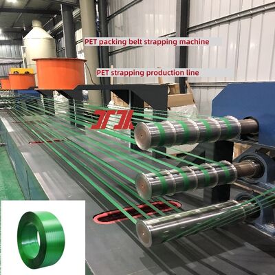120KW เครื่องผลักดันสาย PET ความหนา 0.4-1.2mm สายผลักดันสาย PET ความเร็วสูง