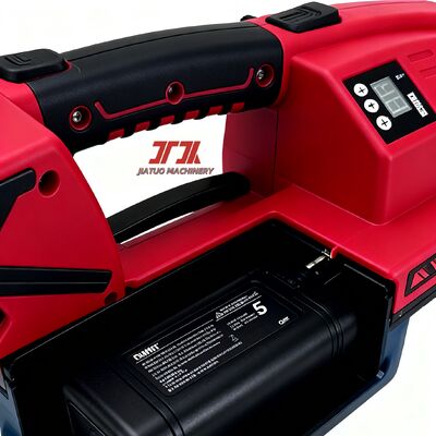 9-16 มม มีในมือ อิเล็กทริกส์ PP สัตว์เลี้ยง Strapping อุปกรณ์บรรจุแบตเตอรี่ชาร์จใหม่