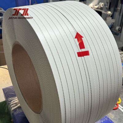 ความกว้าง 5-19 มิลลิเมตร สีสัน PP Polypropylene Strap Band Roll วัสดุใหม่ 100%