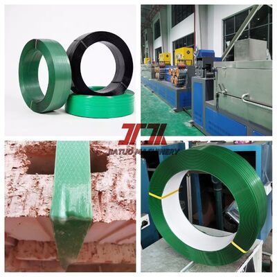 1/2 นิ้ว หนักงาน PET พลาสติก Strapping Roll สายพัสดุบรรจุสําหรับสินค้าจํานวนมาก