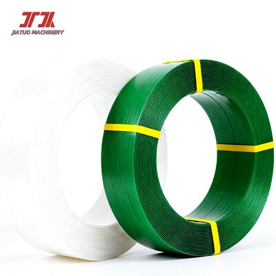 1/2 นิ้ว หนักงาน PET พลาสติก Strapping Roll สายพัสดุบรรจุสําหรับสินค้าจํานวนมาก