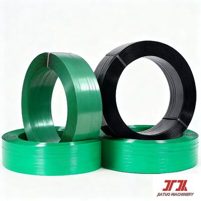 1/2 นิ้ว หนักงาน PET พลาสติก Strapping Roll สายพัสดุบรรจุสําหรับสินค้าจํานวนมาก