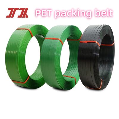 16mm ความแข็งแรงสูง > 450KGF PET Strapping Packing Belt สําหรับบรรจุพอลเล็ต