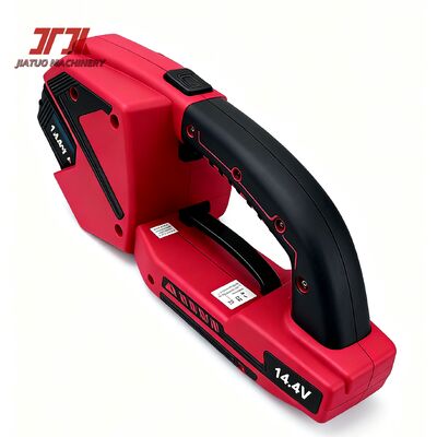 3.1 กก. เครื่องรัดสายรัดแบตเตอรี่อัตโนมัติแบบมือถือสำหรับสายรัด Pet PP ตัวปรับแรงตึง 9000N