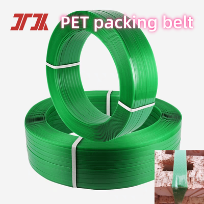 9-32 มิลลิเมตร โพลีเอสเตอร์ PET Strapping สายพัสดุทนทาน สําหรับ Logistics & Shipping