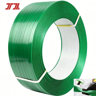 Customized Width 9-32mm PET Strapping Band with 200-1300kgf Tension Strength and Embossed Surface