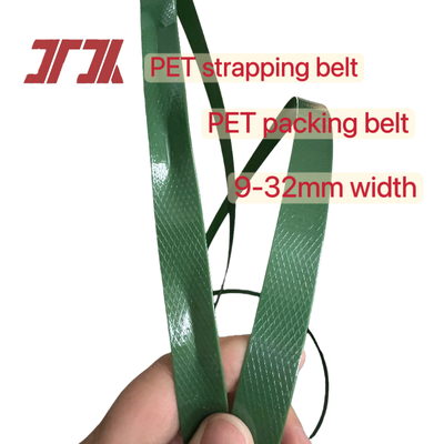 อัตโนมัติ PP PET Strapping เข็มขัดบรรจุ PET 12 มม สําหรับเครื่องบรรจุลม