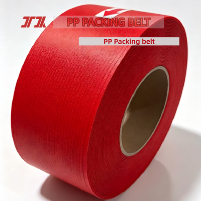 PP พลาสติก Strapping 5mm PP Strapping Belt PP โพลีโปรพีเลน Strapping สําหรับเครื่อง Strapping อัตโนมัติเต็ม
