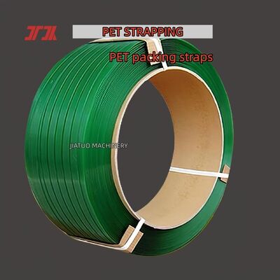 สายรัด PET อัตโนมัติ สายพานบรรจุ PET ขนาด 12 มม. สายรัด PET สำหรับเครื่องรัดสายรัดแบบนิวแมติก