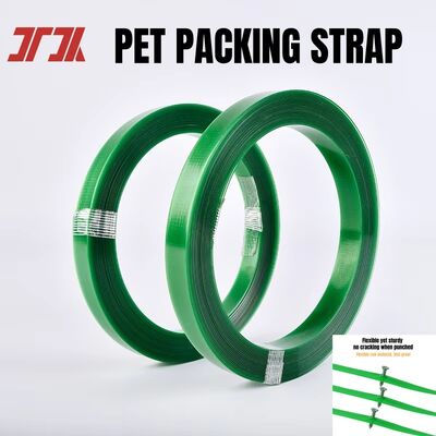 สายรัดโพลีเอสเตอร์ PET ทนแรงดึงสูง 9-32 มม. สำหรับงานรับน้ำหนักมากและการรัดที่ปลอดภัย