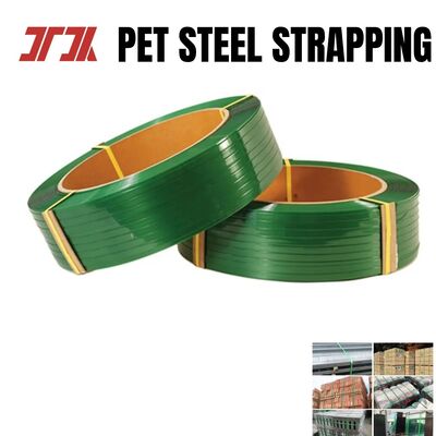 สายรัดโพลีเอสเตอร์ PET ทนแรงดึงสูง 9-32 มม. สำหรับงานรับน้ำหนักมากและการรัดที่ปลอดภัย