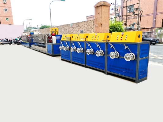 สายการผลิตเครื่องผลิตสายรัด PP อัตโนมัติ 100KW 380v 50Hz