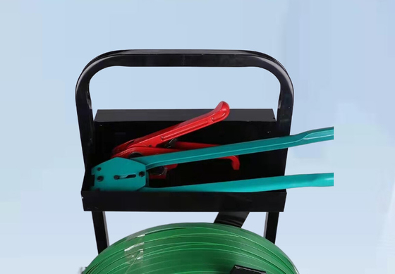 เครื่องรัดสายรัดแบบใช้มือถือ 260mm/s 0.4-1.0mm Polypropylene Strap Sealing