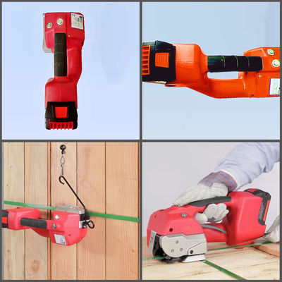 พกพา 2100N Strap มือถือ แบตเตอรี่ Strapping เครื่อง 13mm 16mm PET PP Strap การบรรจุ