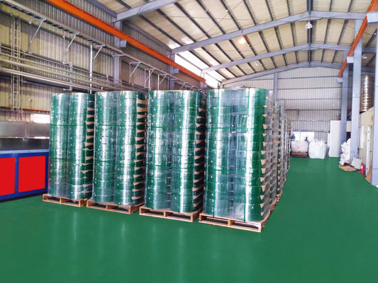 เครื่องทำสายรัด PET 420-600kgs/H พร้อมอินเวอร์เตอร์ INVT