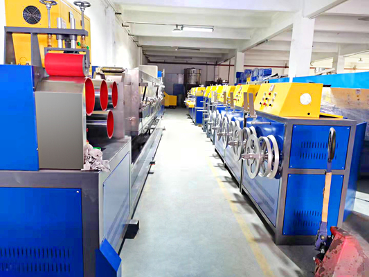 เครื่องทำสายรัด PET 420-600kgs/H พร้อมอินเวอร์เตอร์ INVT
