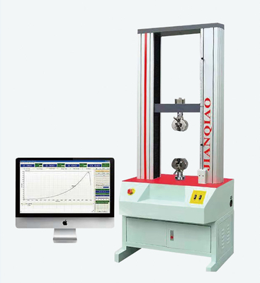 เครื่องทดสอบแรงดึงอเนกประสงค์แบบใช้คอมพิวเตอร์ PP PET 5KN 10KN