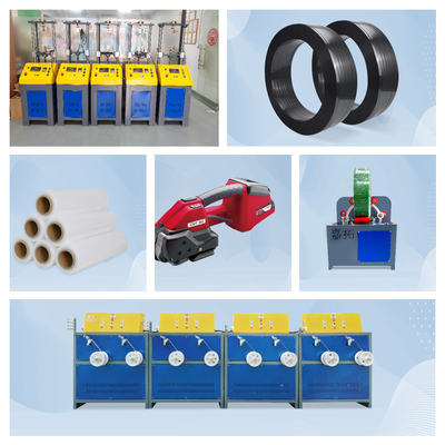 เครื่องม้วนสายรัดสายรัดนูน 240V รีไซเคิล PET Flakes Extrusion Line