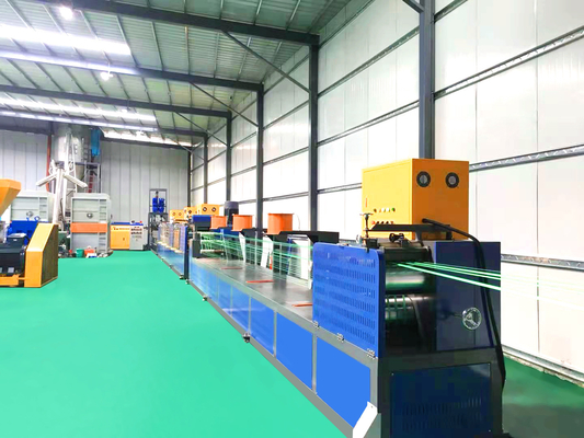 Invt Inverter เครื่องทำสายรัดโพลีเอสเตอร์ PET สกรูเดี่ยว 90 มม