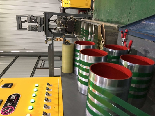 200kg/H โพลีเอสเตอร์ PET Strap Extrusion Line พลาสติกสแตนเลส สายการผลิต PET Strap