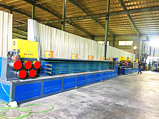 ความกว้าง 5-19 มม PET Strap Extrusion Line เครื่องปั่น PET Strap ที่มีประสิทธิภาพสูง