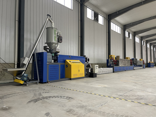 สายการผลิตพลาสติก extruder PP strapping อุปกรณ์ strapping PP สําหรับความเร็วสาย 200-300m/min