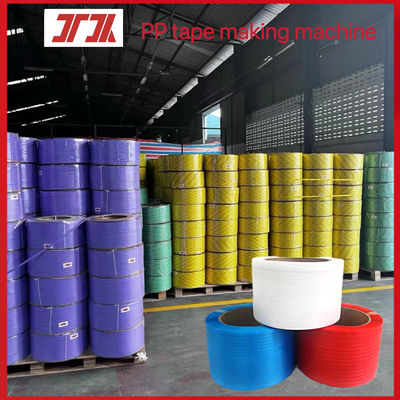 สายเข็มขัดผูกเชือก PP 5-15mm PP เทปพลาสติกพอลิโปรพีเลน ความกว้างสายเข็มขัดผูกเชือกอัตโนมัติ 5-19mm