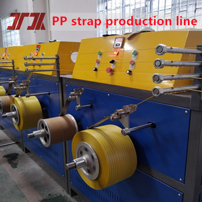 วัสดุรีไซเคิล 100% และพอลิโพรพีเลน PP เครื่องทําเชือกด้วย GUOMAO Motor
