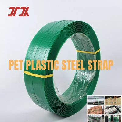 9-32 มิลลิเมตรที่ลวดลายเรียบ pet แพ็คแบล็ปสําหรับเครื่องปนูเมติก strapping
