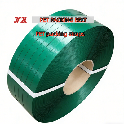 PET binding strap Green 12mm PET strapping for automatic strapping machine