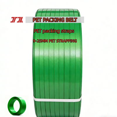 PET plastic-steel strapping Green 16mm PET strapping for pneumatic strapping tools